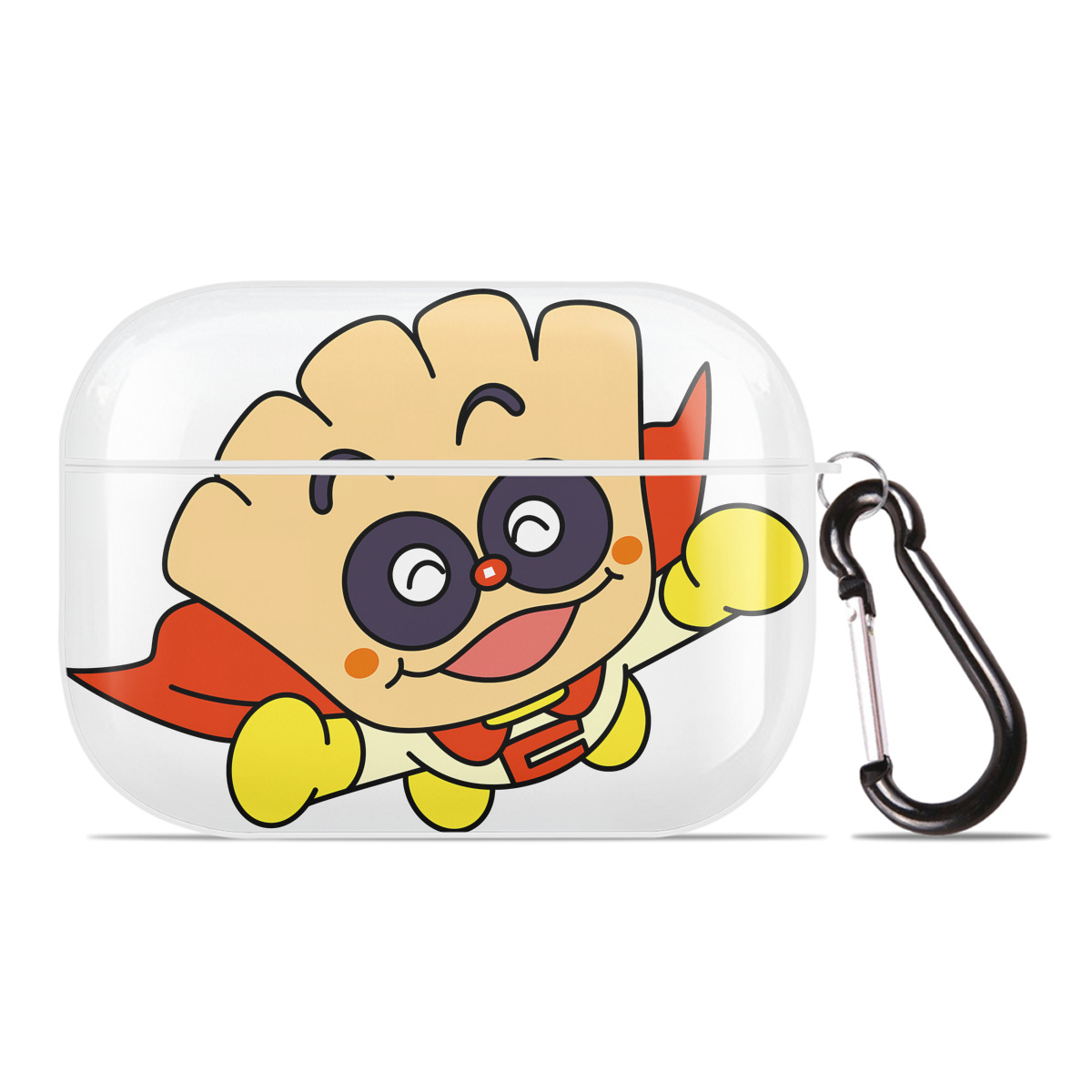 （画像用） アンパンマン Anpanman 【AirPods Pro用】ハードシェル保護ケース 耐衝撃・防指紋・カラビナ付き商品仕様