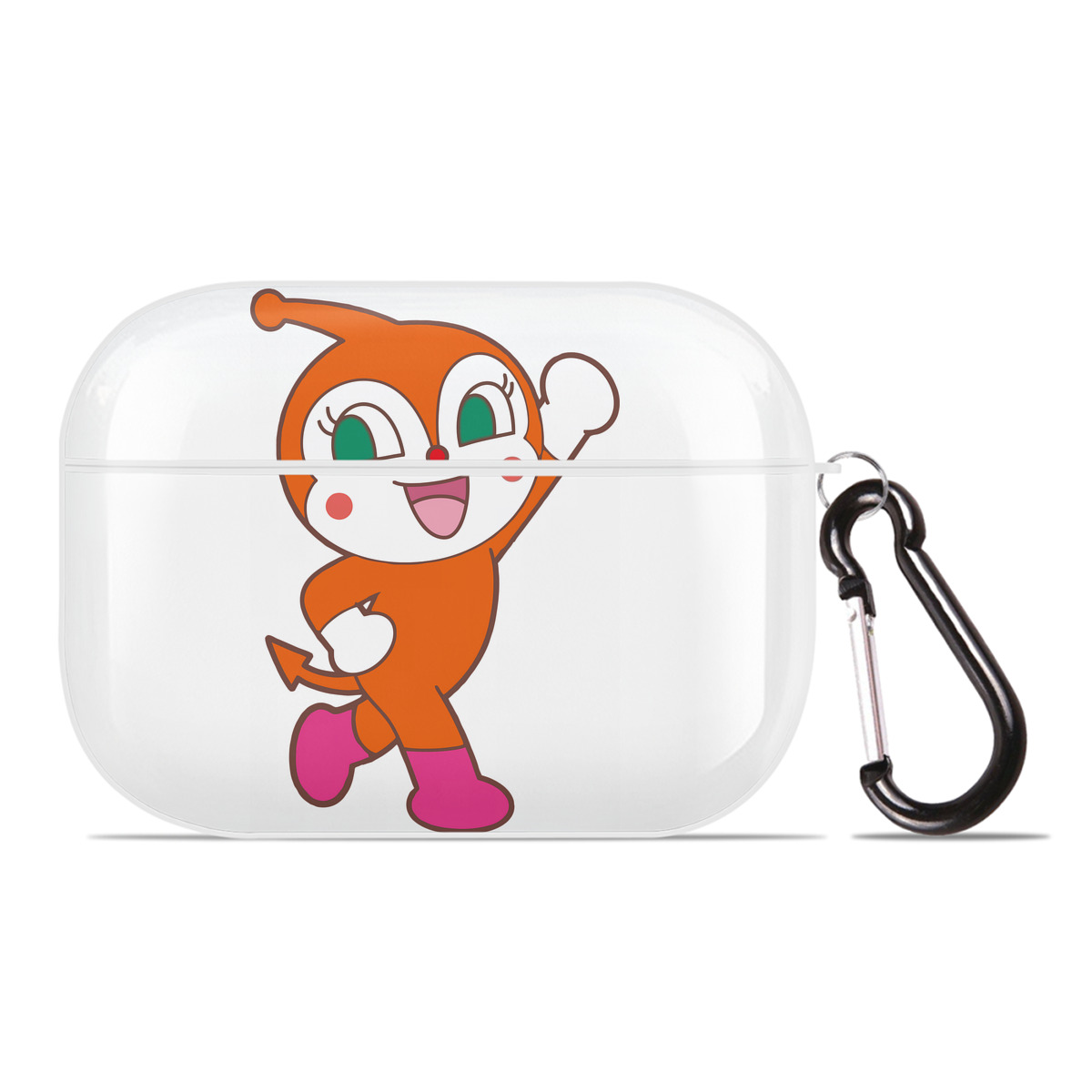 （画像用） アンパンマン Anpanman 【AirPods Pro用】ハードシェル保護ケース 耐衝撃・防指紋・カラビナ付き商品仕様