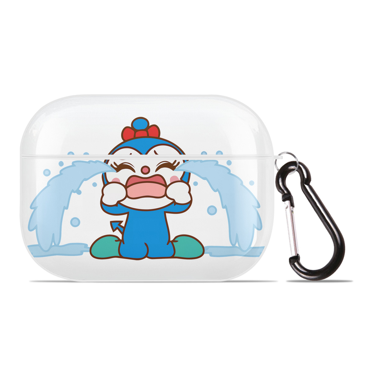 （画像用） アンパンマン Anpanman 【AirPods Pro用】ハードシェル保護ケース 耐衝撃・防指紋・カラビナ付き商品仕様
