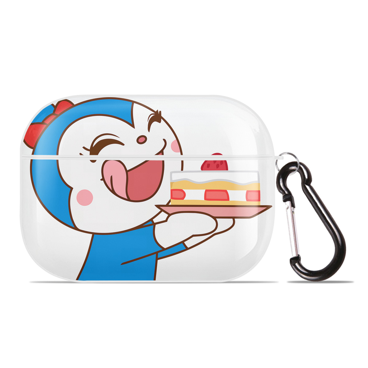 （画像用） アンパンマン Anpanman 【AirPods Pro用】ハードシェル保護ケース 耐衝撃・防指紋・カラビナ付き商品仕様