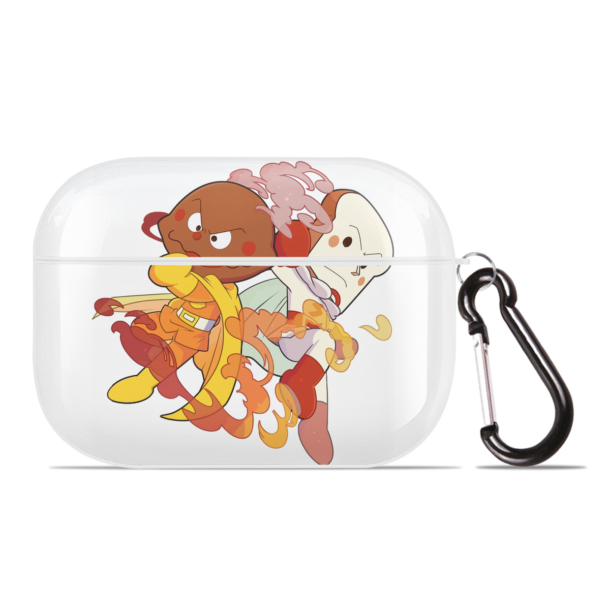 （画像用） アンパンマン Anpanman 【AirPods Pro用】ハードシェル保護ケース 耐衝撃・防指紋・カラビナ付き商品仕様