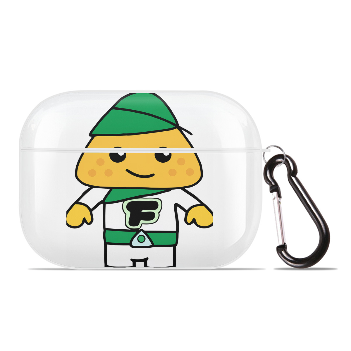 （画像用） アンパンマン Anpanman 【AirPods Pro用】ハードシェル保護ケース 耐衝撃・防指紋・カラビナ付き商品仕様