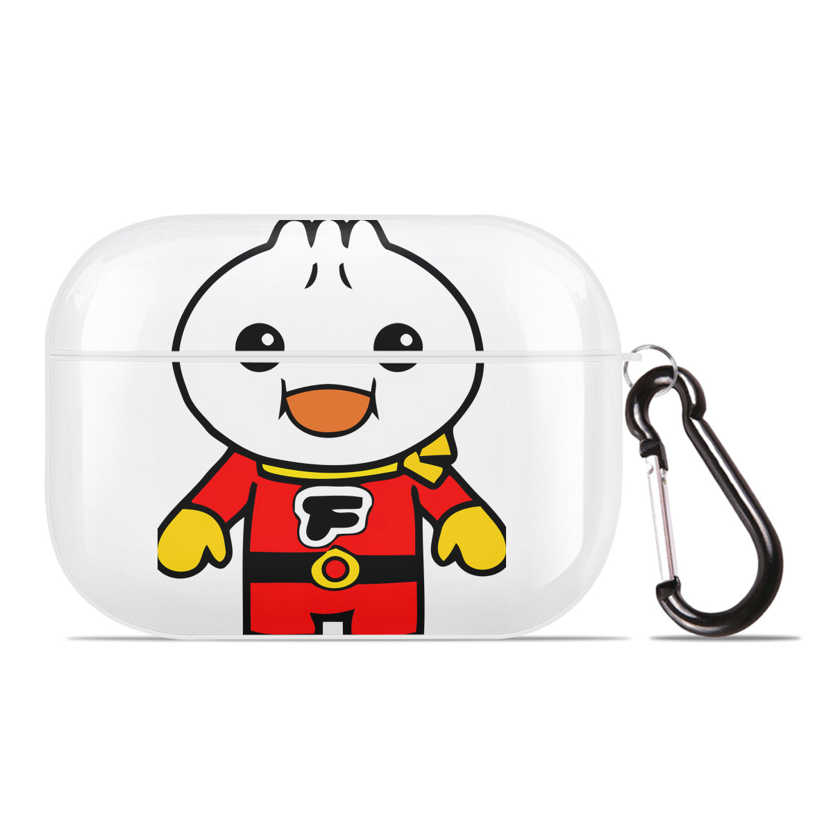 （画像用） アンパンマン Anpanman 【AirPods Pro用】ハードシェル保護ケース 耐衝撃・防指紋・カラビナ付き商品仕様