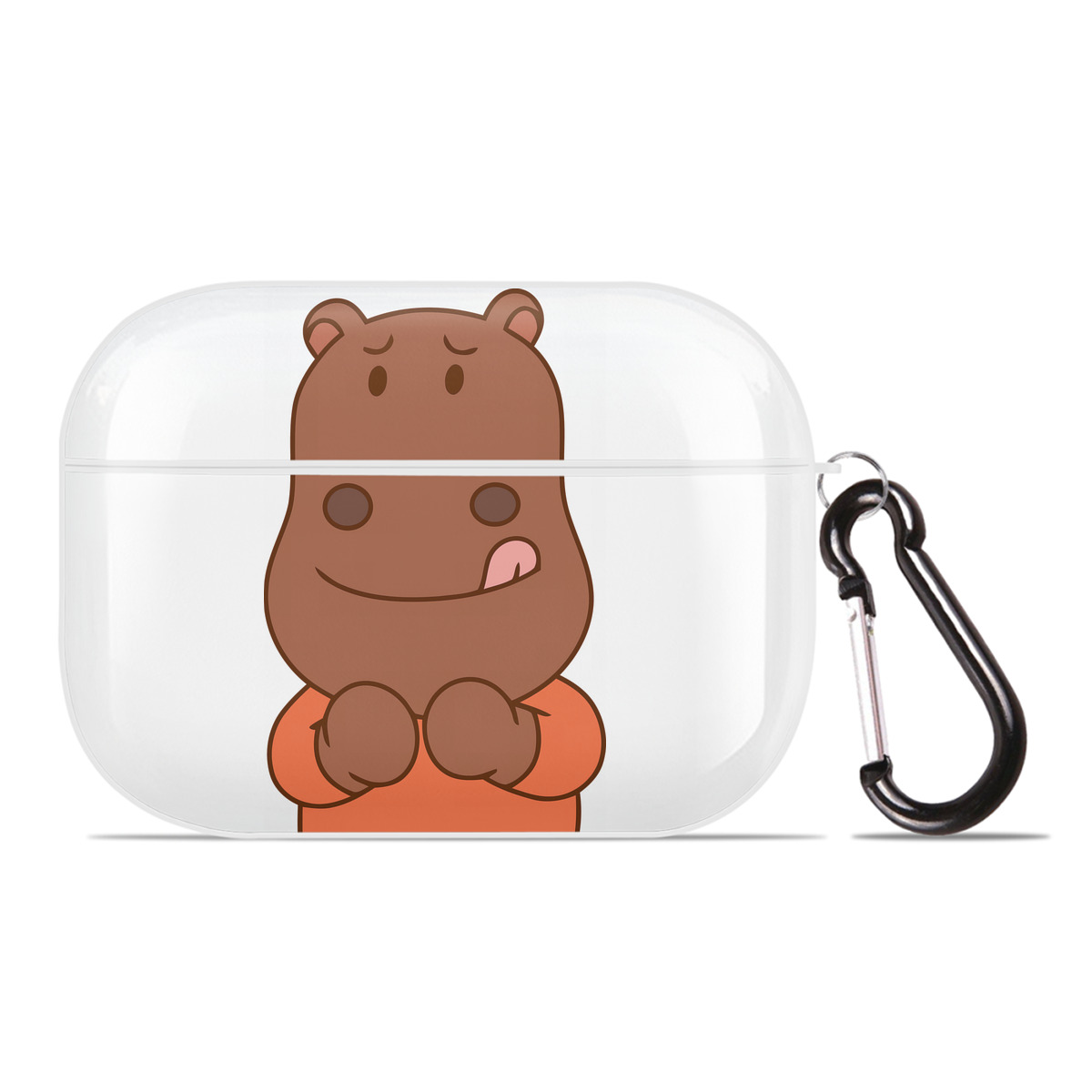 （画像用） アンパンマン Anpanman 【AirPods Pro用】ハードシェル保護ケース 耐衝撃・防指紋・カラビナ付き商品仕様