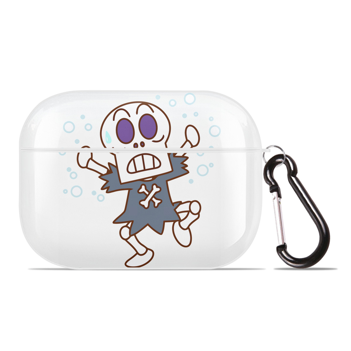 （画像用） アンパンマン Anpanman 【AirPods Pro用】ハードシェル保護ケース 耐衝撃・防指紋・カラビナ付き商品仕様