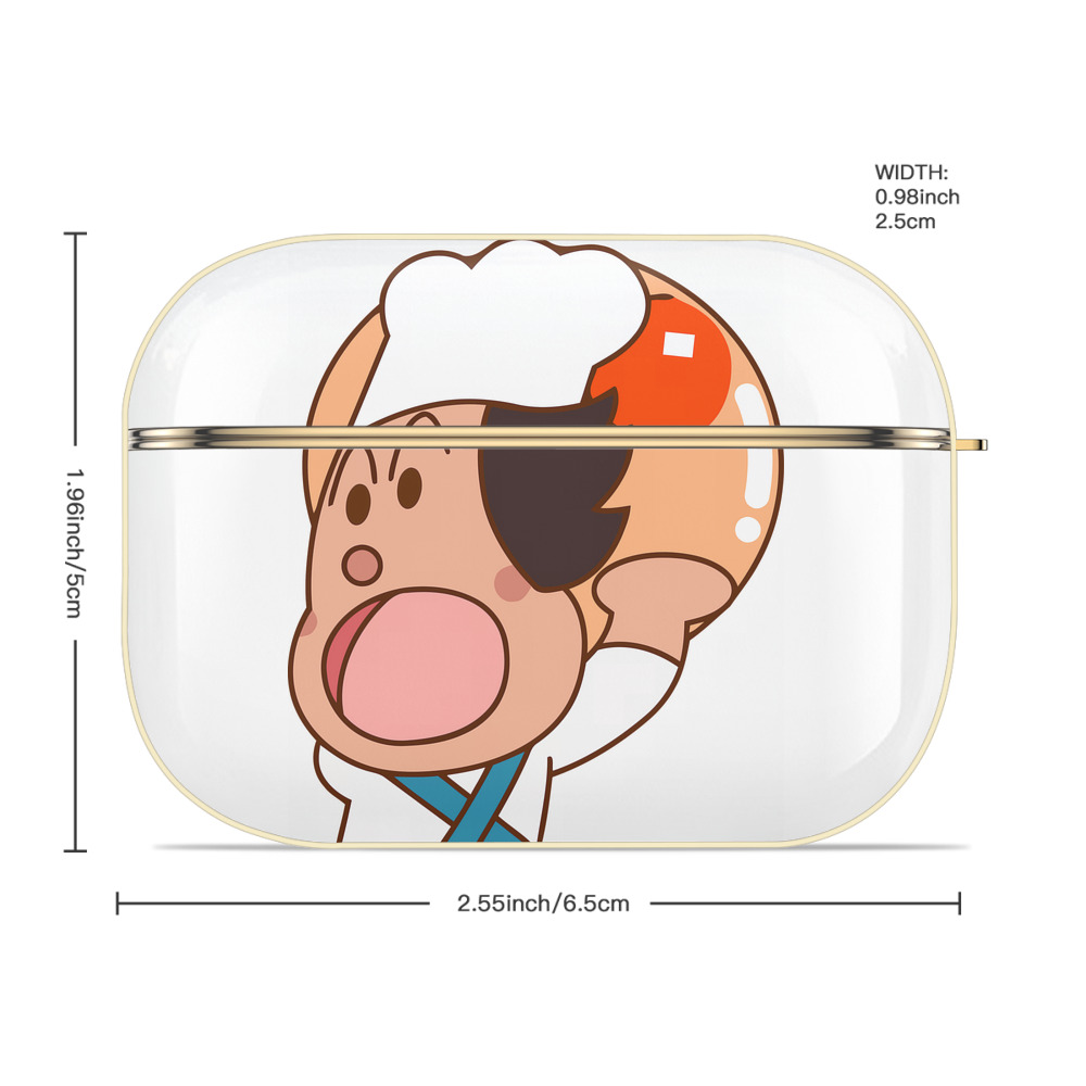 アンパンマン Anpanman 【AirPods Pro用】ハードシェル保護ケース｜耐衝撃・防指紋・カラビナ付き商品仕様