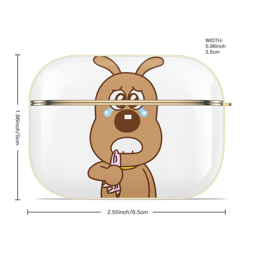 アンパンマン Anpanman 【AirPods Pro用】ハードシェル保護ケース｜耐衝撃・防指紋・カラビナ付き商品仕様