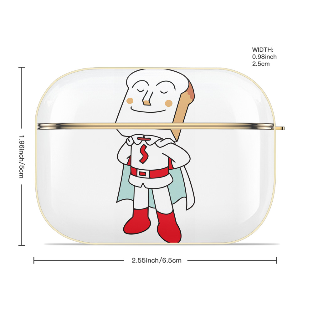 アンパンマン Anpanman 【AirPods Pro用】ハードシェル保護ケース｜耐衝撃・防指紋・カラビナ付き商品仕様