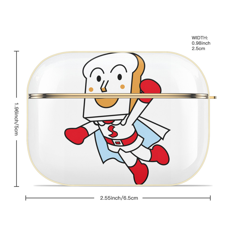 アンパンマン Anpanman 【AirPods Pro用】ハードシェル保護ケース｜耐衝撃・防指紋・カラビナ付き商品仕様