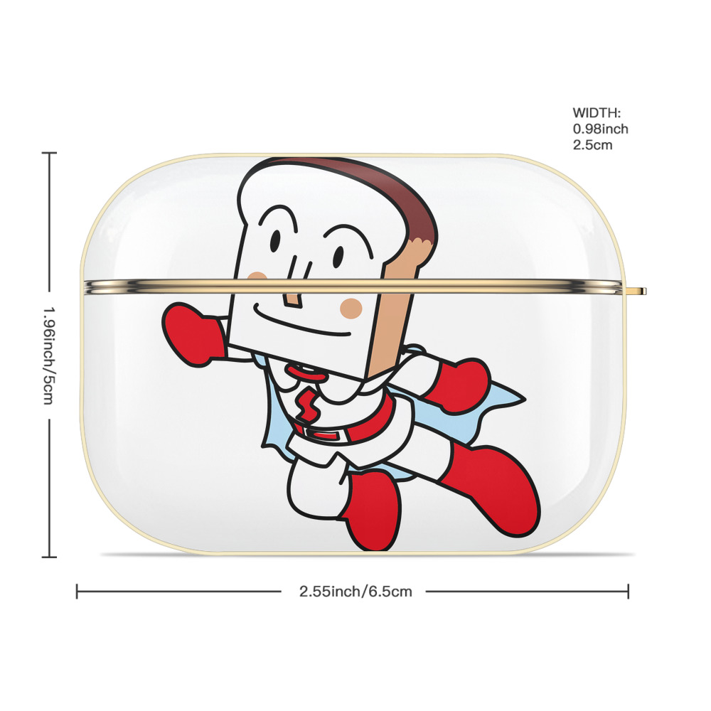 アンパンマン Anpanman 【AirPods Pro用】ハードシェル保護ケース｜耐衝撃・防指紋・カラビナ付き商品仕様