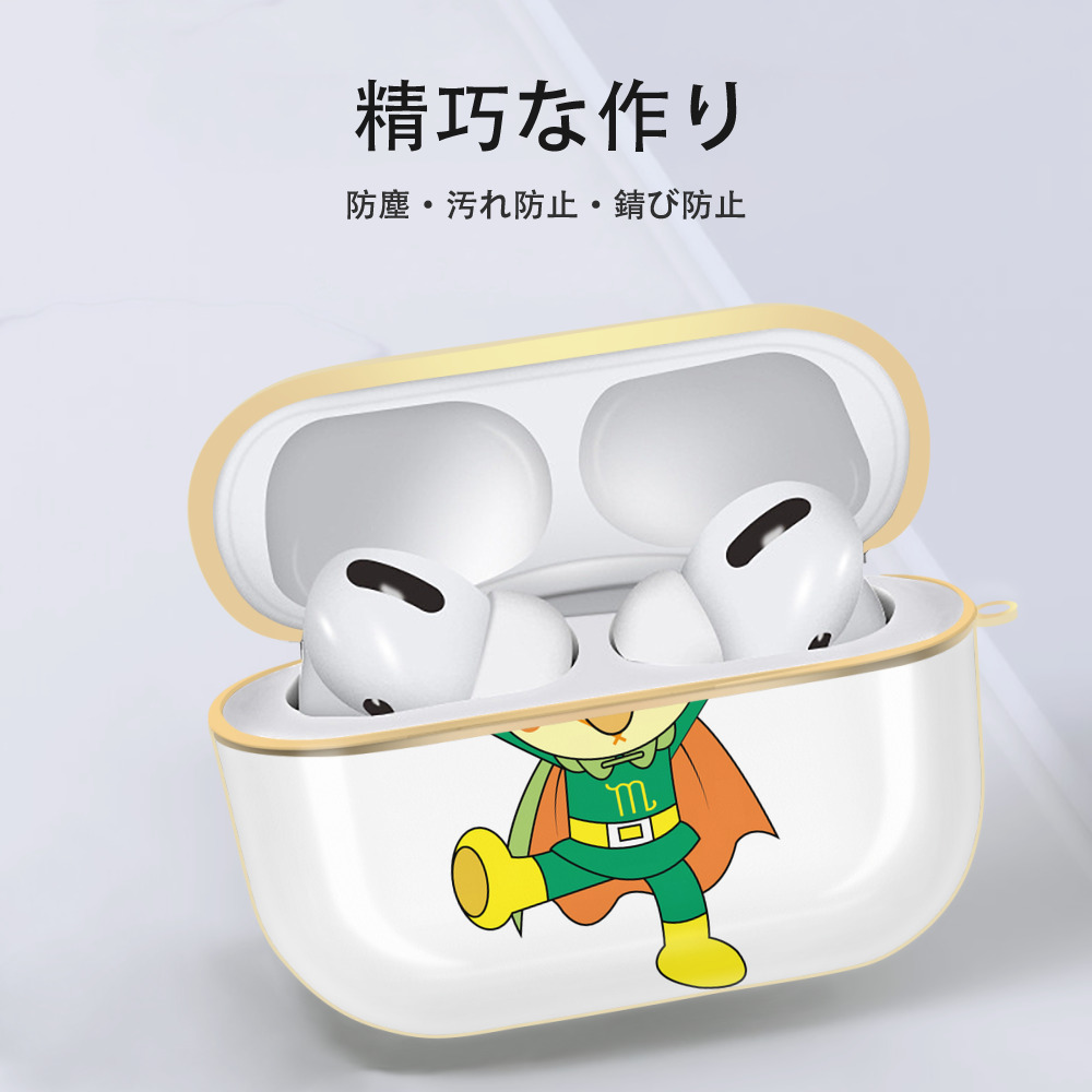 アンパンマン Anpanman 【AirPods Pro用】ハードシェル保護ケース｜耐衝撃・防指紋・カラビナ付き商品仕様