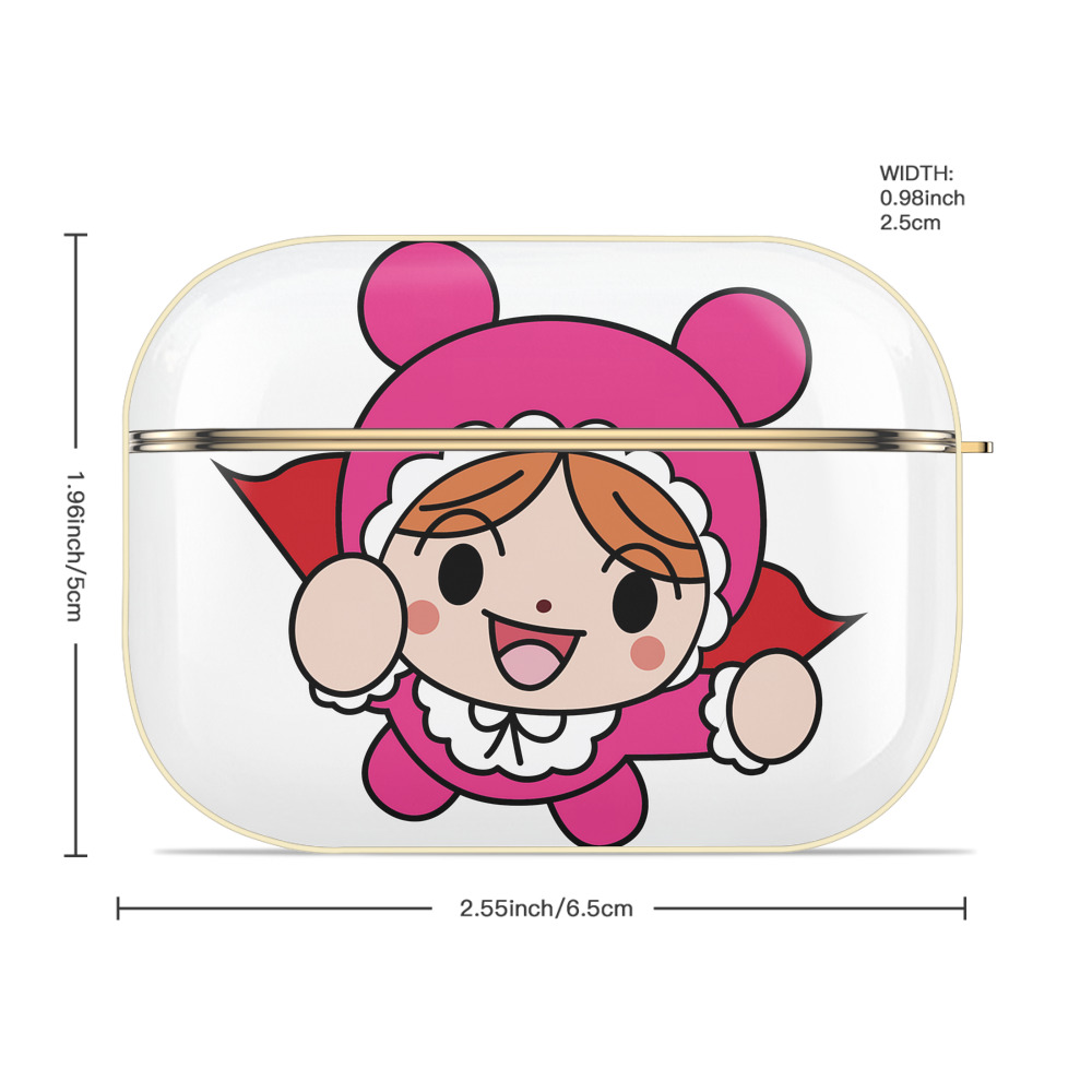 アンパンマン Anpanman 【AirPods Pro用】ハードシェル保護ケース｜耐衝撃・防指紋・カラビナ付き商品仕様