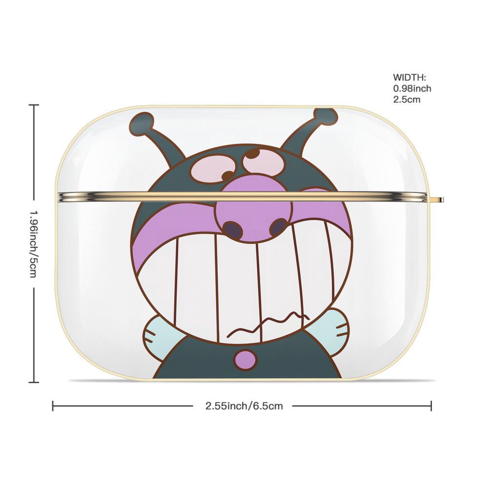 アンパンマン Anpanman 【AirPods Pro用】ハードシェル保護ケース｜耐衝撃・防指紋・カラビナ付き商品仕様