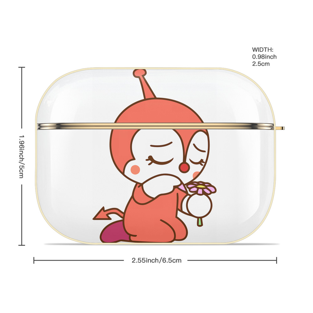 アンパンマン Anpanman 【AirPods Pro用】ハードシェル保護ケース｜耐衝撃・防指紋・カラビナ付き商品仕様