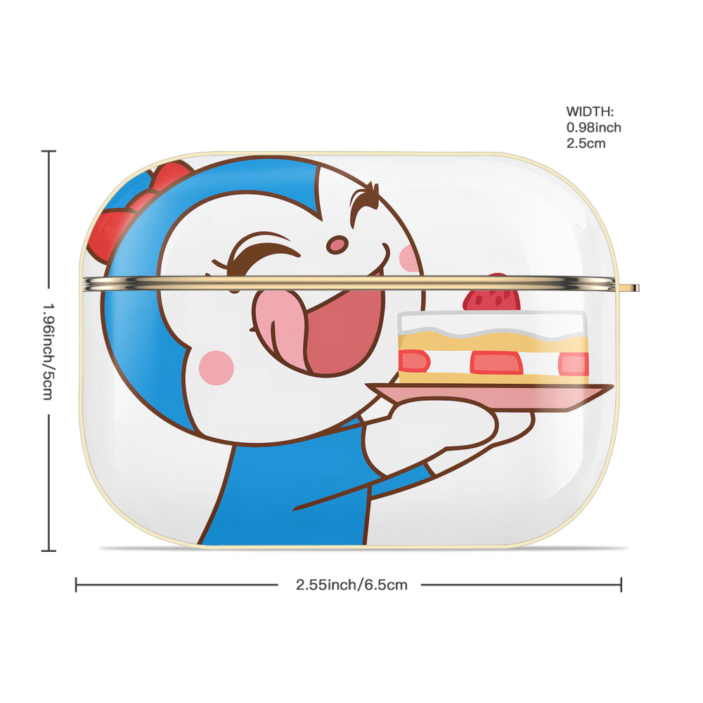 アンパンマン Anpanman 【AirPods Pro用】ハードシェル保護ケース｜耐衝撃・防指紋・カラビナ付き商品仕様