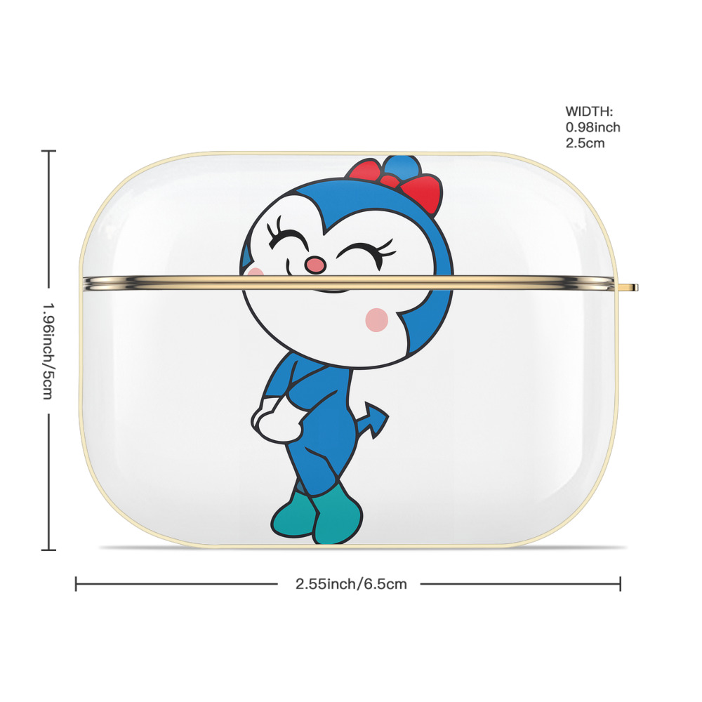 アンパンマン Anpanman 【AirPods Pro用】ハードシェル保護ケース｜耐衝撃・防指紋・カラビナ付き商品仕様
