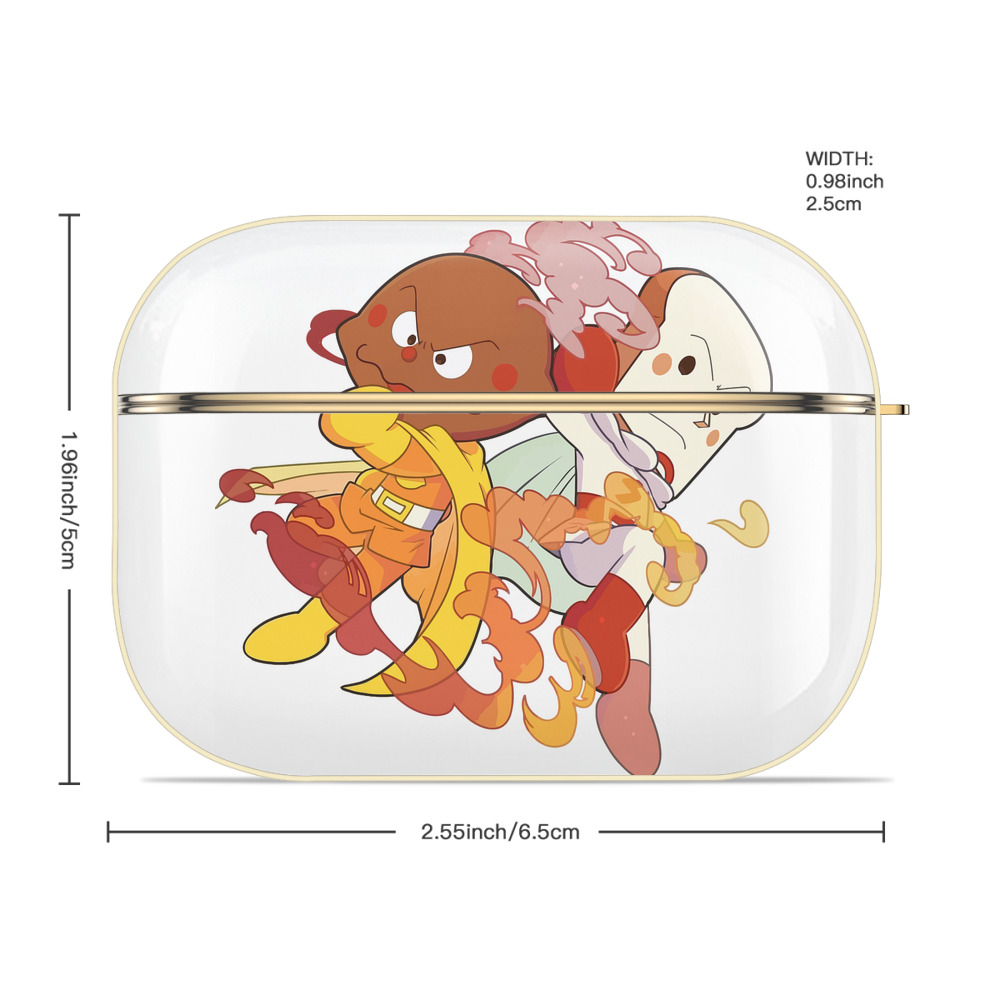 アンパンマン Anpanman 【AirPods Pro用】ハードシェル保護ケース｜耐衝撃・防指紋・カラビナ付き商品仕様