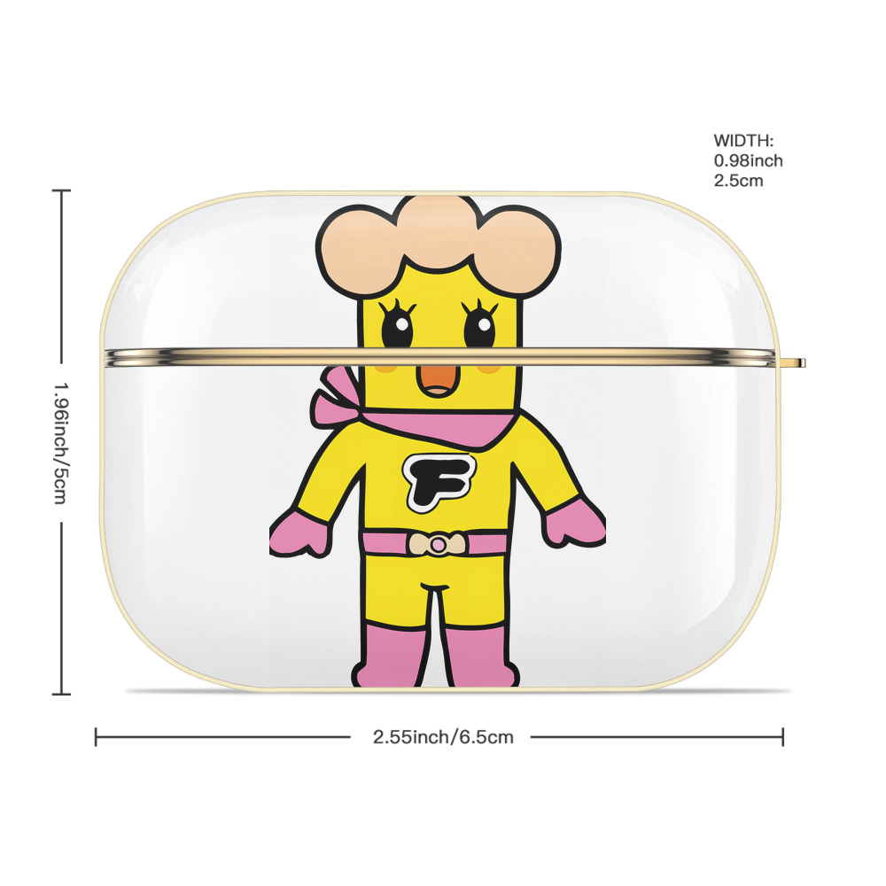 アンパンマン Anpanman 【AirPods Pro用】ハードシェル保護ケース｜耐衝撃・防指紋・カラビナ付き商品仕様