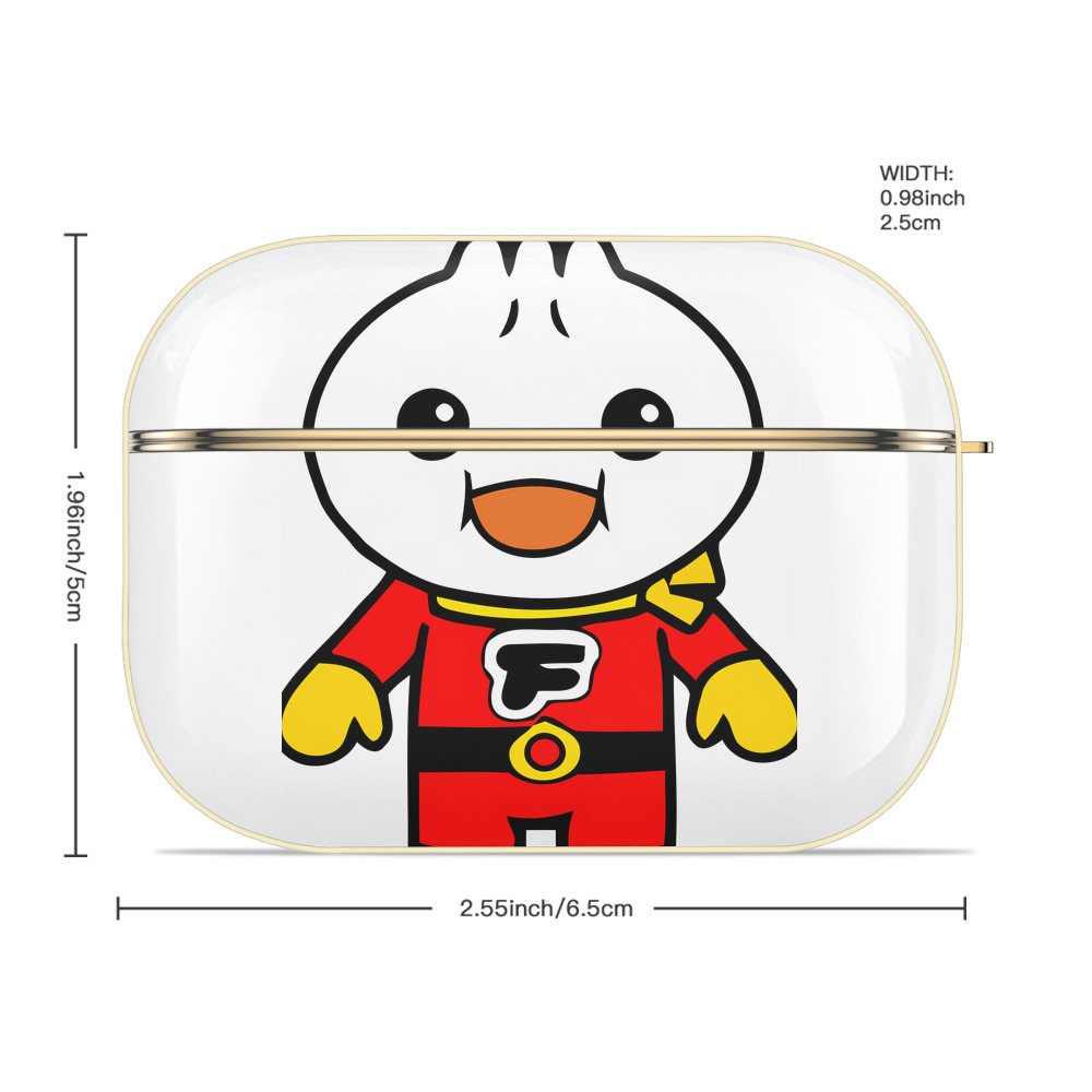 アンパンマン Anpanman 【AirPods Pro用】ハードシェル保護ケース｜耐衝撃・防指紋・カラビナ付き商品仕様