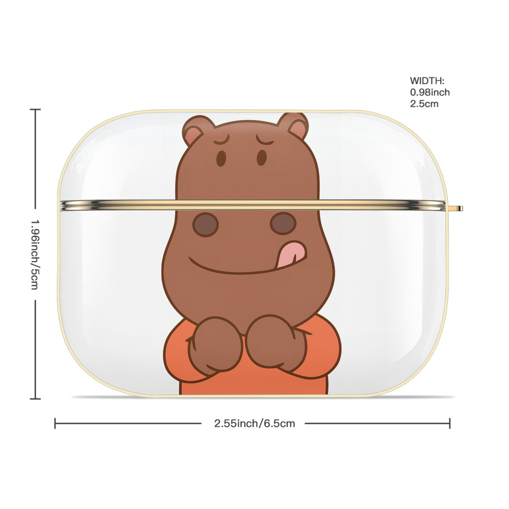 アンパンマン Anpanman 【AirPods Pro用】ハードシェル保護ケース｜耐衝撃・防指紋・カラビナ付き商品仕様