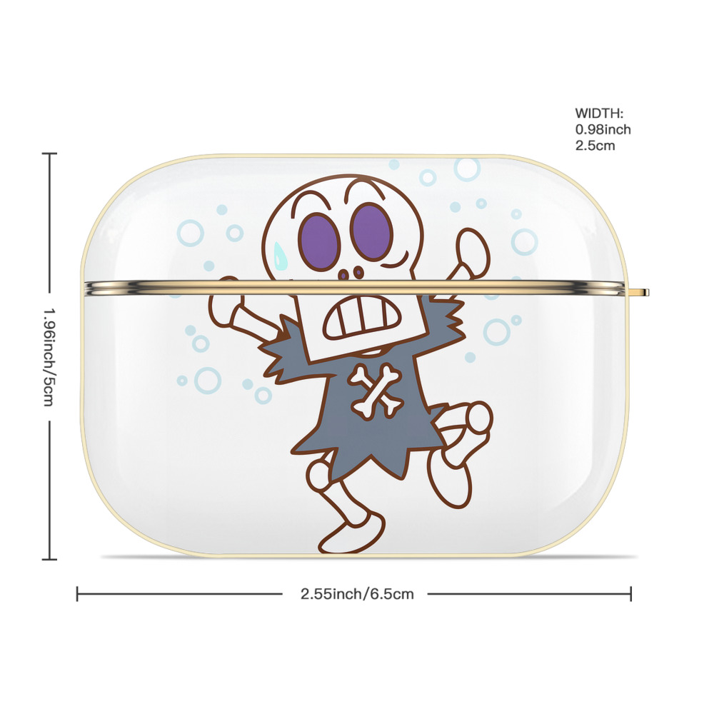 アンパンマン Anpanman 【AirPods Pro用】ハードシェル保護ケース｜耐衝撃・防指紋・カラビナ付き商品仕様