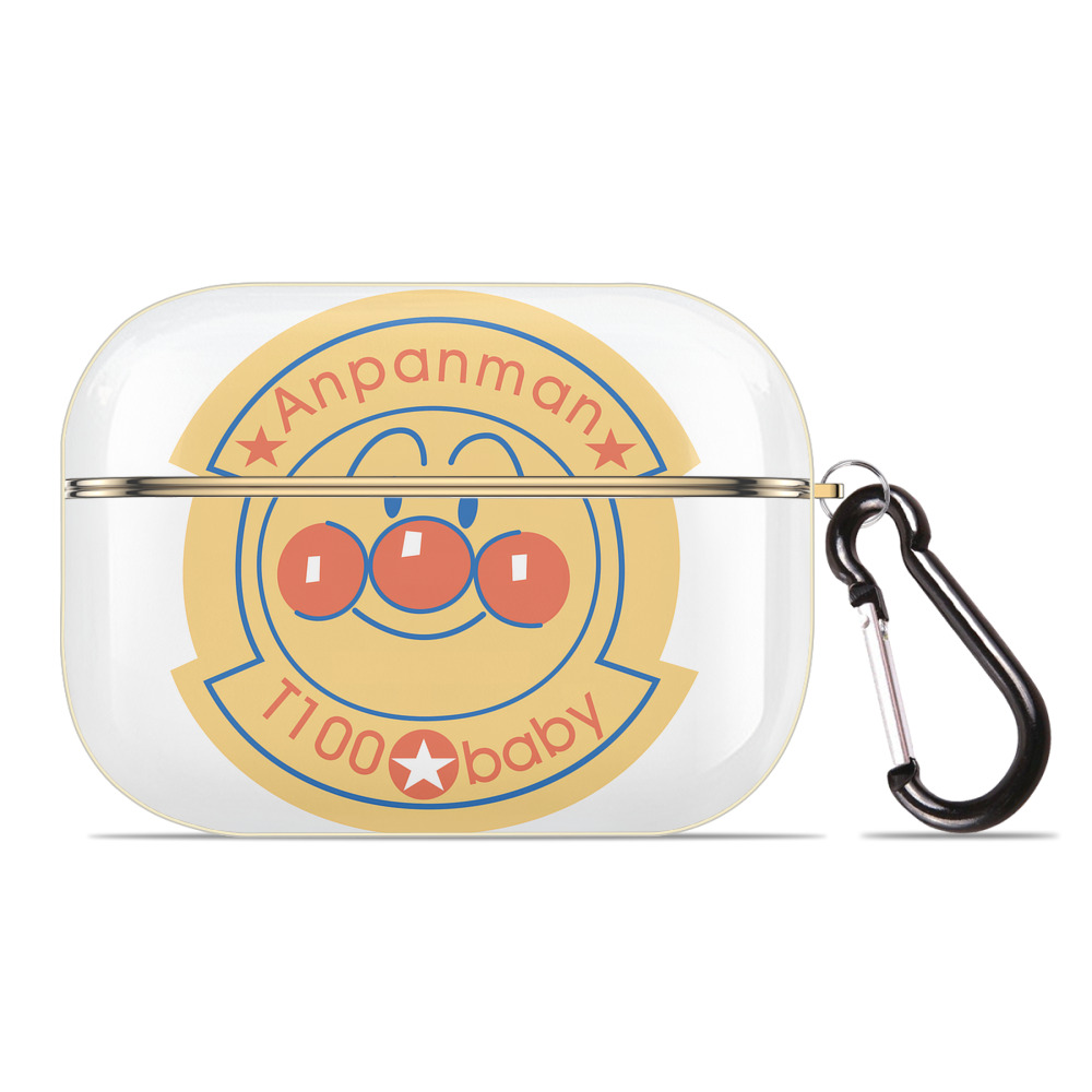 （画像用） アンパンマン Anpanman 【AirPods Pro用】ハードシェル保護ケース｜耐衝撃・防指紋・カラビナ付き商品仕様