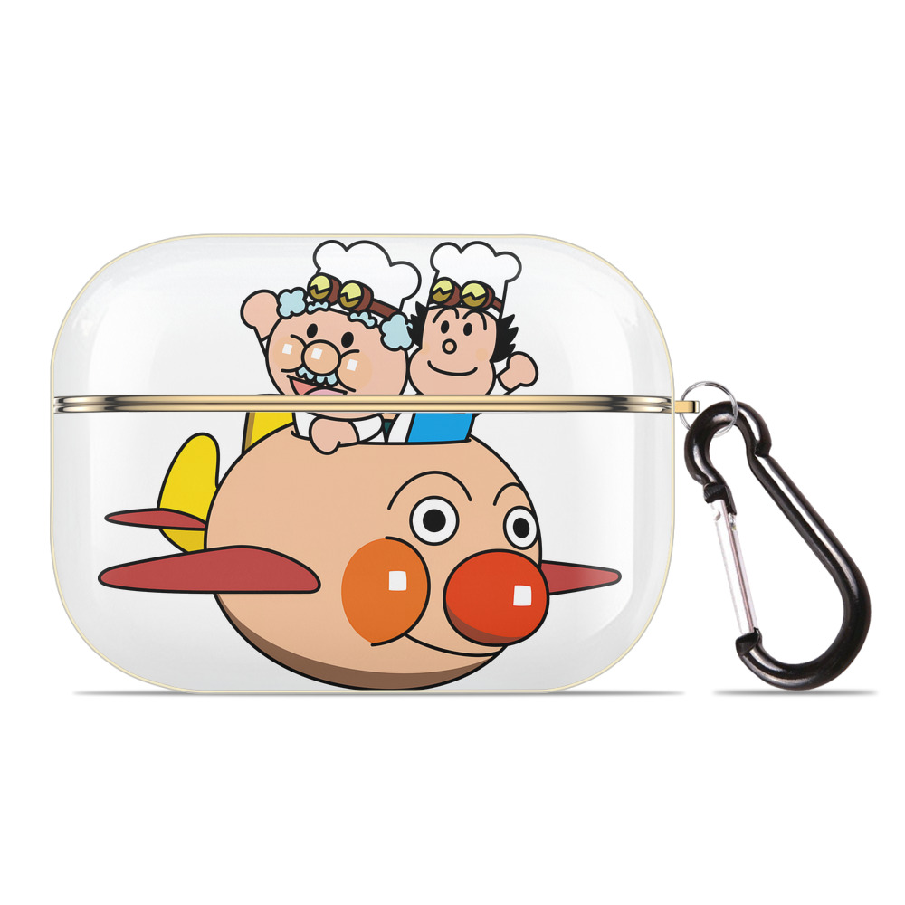 （画像用） アンパンマン Anpanman 【AirPods Pro用】ハードシェル保護ケース｜耐衝撃・防指紋・カラビナ付き商品仕様
