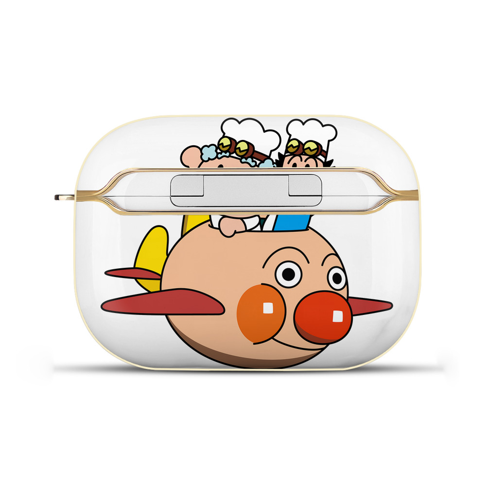 （画像用） アンパンマン Anpanman 【AirPods Pro用】ハードシェル保護ケース｜耐衝撃・防指紋・カラビナ付き商品仕様