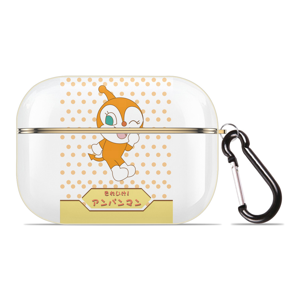 （画像用） アンパンマン Anpanman 【AirPods Pro用】ハードシェル保護ケース｜耐衝撃・防指紋・カラビナ付き商品仕様