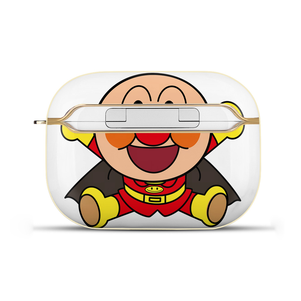 （画像用） アンパンマン Anpanman 【AirPods Pro用】ハードシェル保護ケース｜耐衝撃・防指紋・カラビナ付き商品仕様