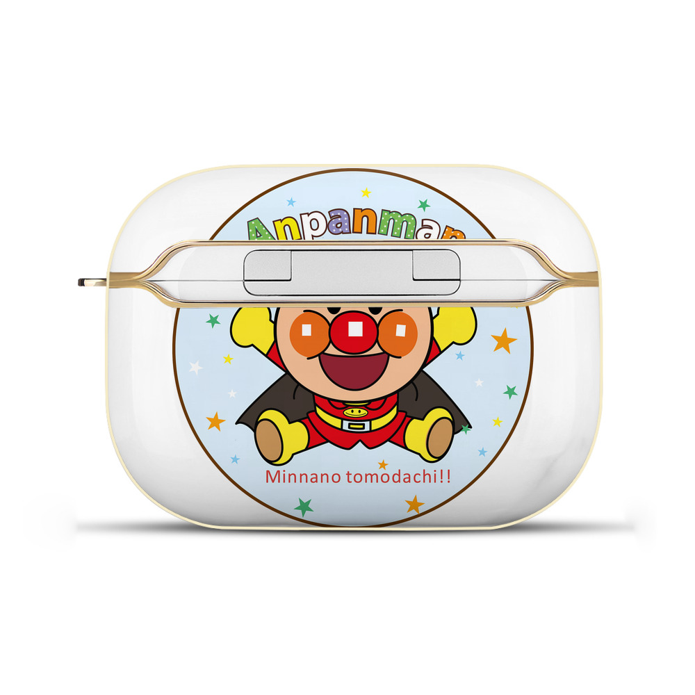 （画像用） アンパンマン Anpanman 【AirPods Pro用】ハードシェル保護ケース｜耐衝撃・防指紋・カラビナ付き商品仕様
