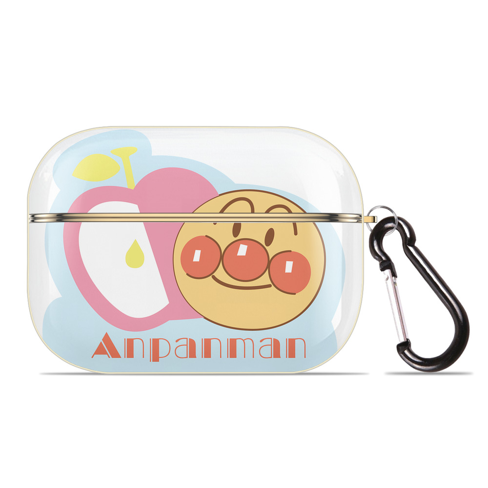 （画像用） アンパンマン Anpanman 【AirPods Pro用】ハードシェル保護ケース｜耐衝撃・防指紋・カラビナ付き商品仕様