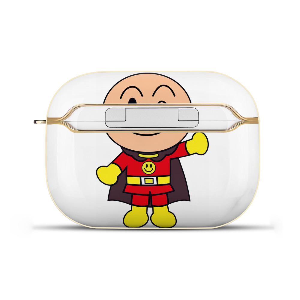 （画像用） アンパンマン Anpanman 【AirPods Pro用】ハードシェル保護ケース｜耐衝撃・防指紋・カラビナ付き商品仕様
