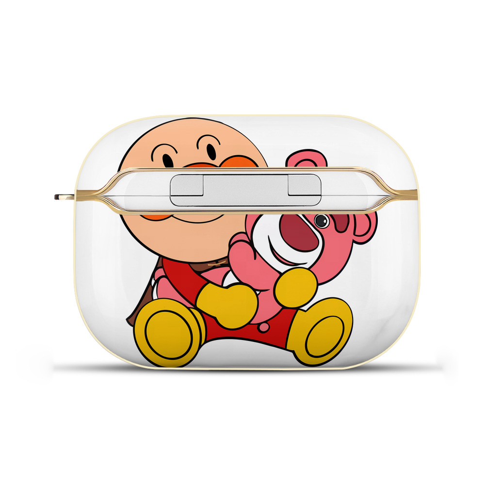 （画像用） アンパンマン Anpanman 【AirPods Pro用】ハードシェル保護ケース｜耐衝撃・防指紋・カラビナ付き商品仕様