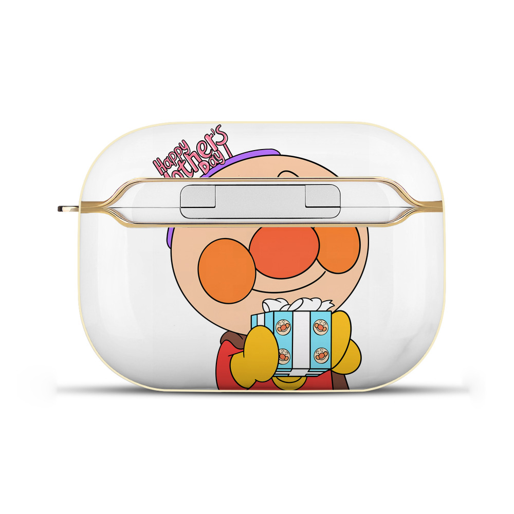 （画像用） アンパンマン Anpanman 【AirPods Pro用】ハードシェル保護ケース｜耐衝撃・防指紋・カラビナ付き商品仕様