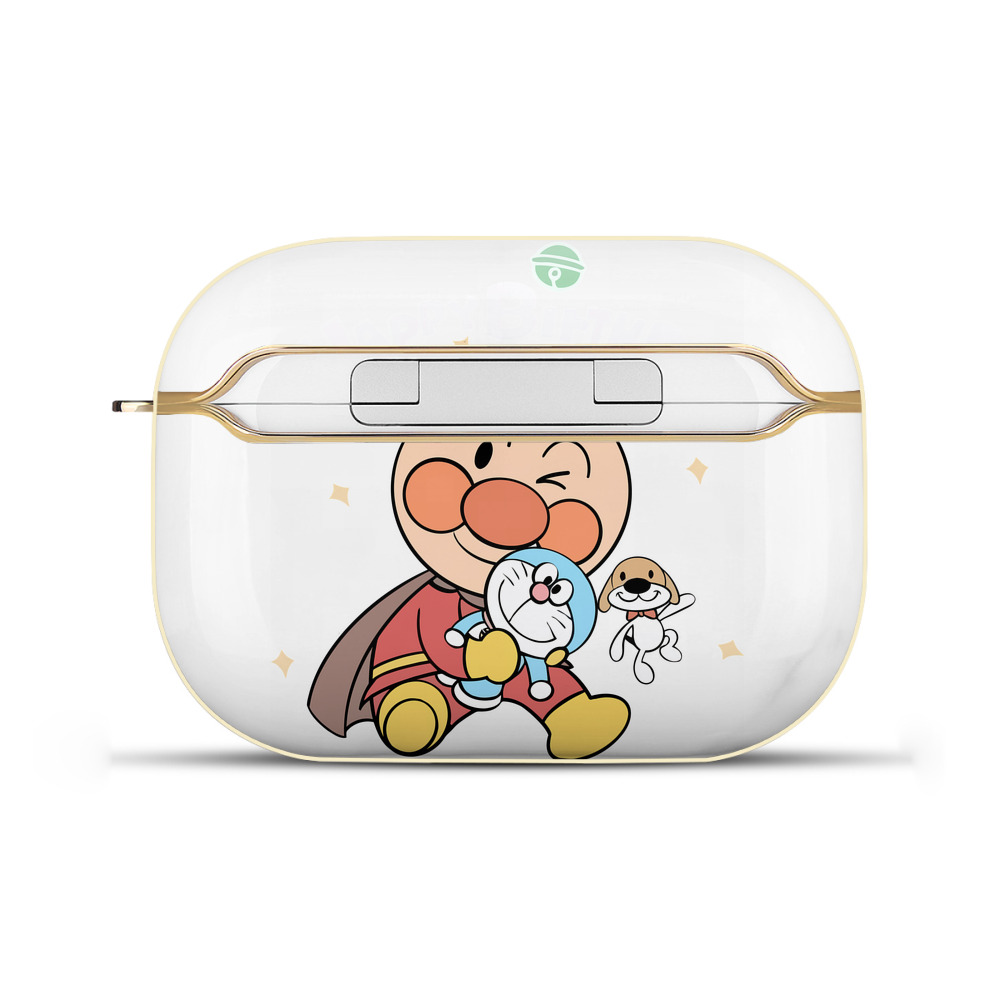 （画像用） アンパンマン Anpanman 【AirPods Pro用】ハードシェル保護ケース｜耐衝撃・防指紋・カラビナ付き商品仕様