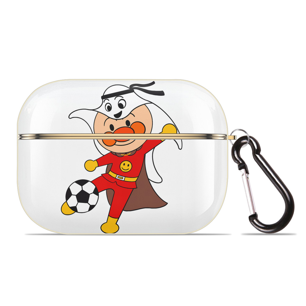 （画像用） アンパンマン Anpanman 【AirPods Pro用】ハードシェル保護ケース｜耐衝撃・防指紋・カラビナ付き商品仕様