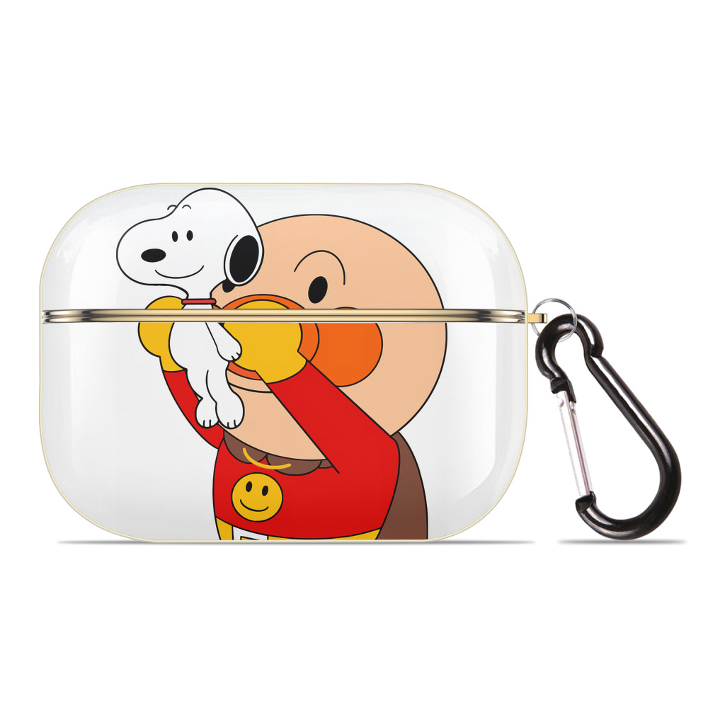 （画像用） アンパンマン Anpanman 【AirPods Pro用】ハードシェル保護ケース｜耐衝撃・防指紋・カラビナ付き商品仕様