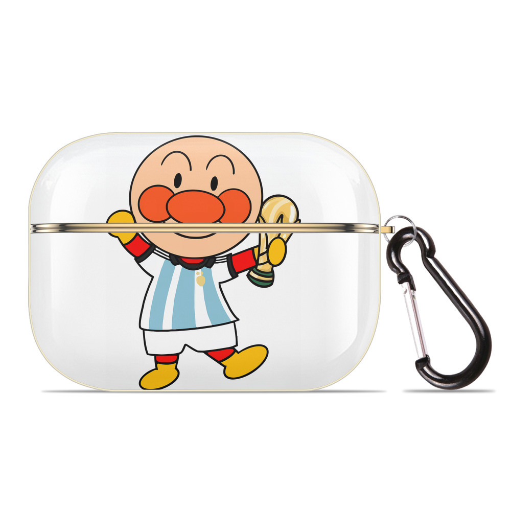 （画像用） アンパンマン Anpanman 【AirPods Pro用】ハードシェル保護ケース｜耐衝撃・防指紋・カラビナ付き商品仕様