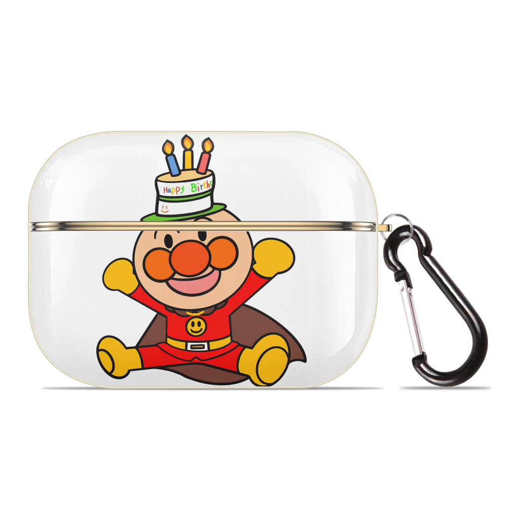 （画像用） アンパンマン Anpanman 【AirPods Pro用】ハードシェル保護ケース｜耐衝撃・防指紋・カラビナ付き商品仕様