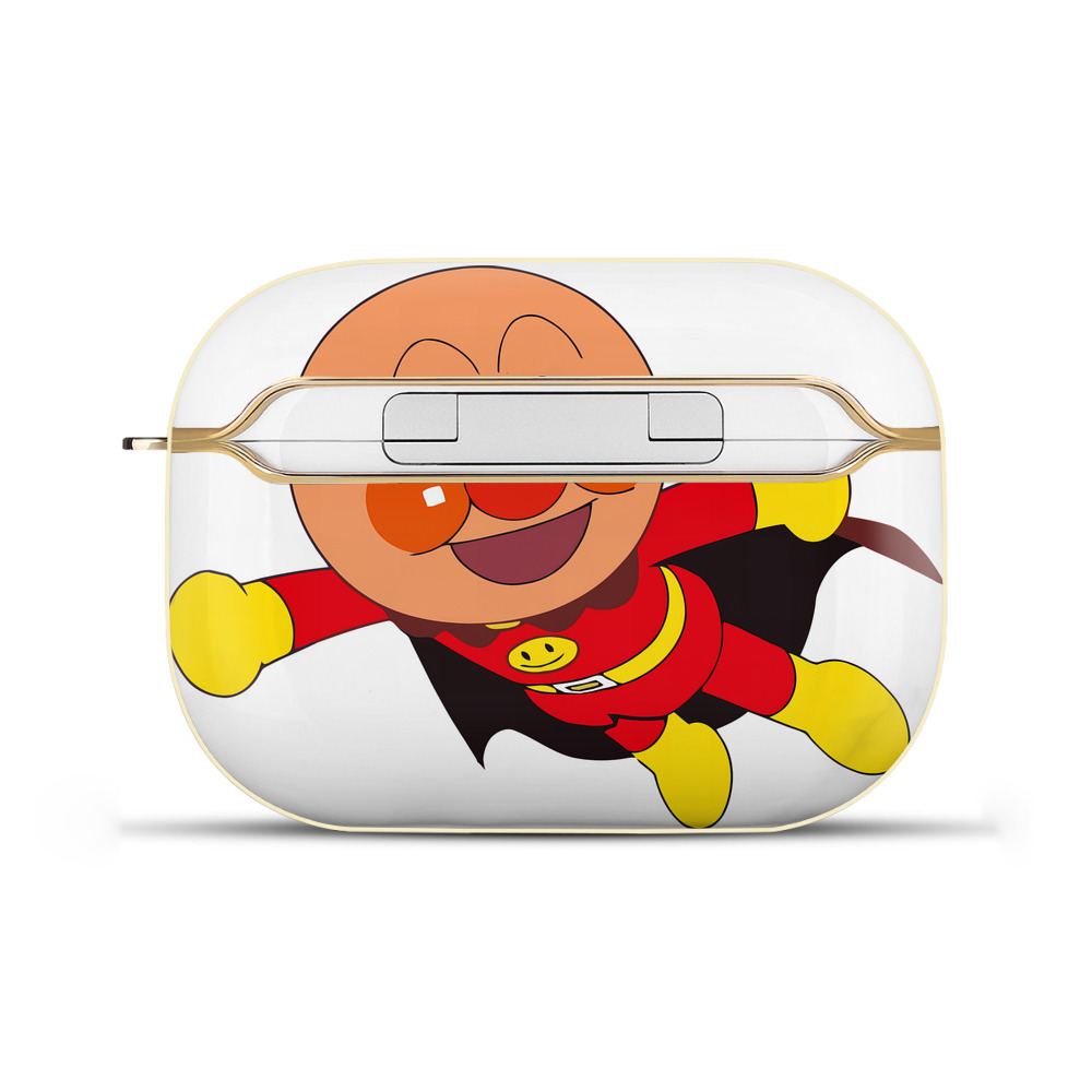 （画像用） アンパンマン Anpanman 【AirPods Pro用】ハードシェル保護ケース｜耐衝撃・防指紋・カラビナ付き商品仕様