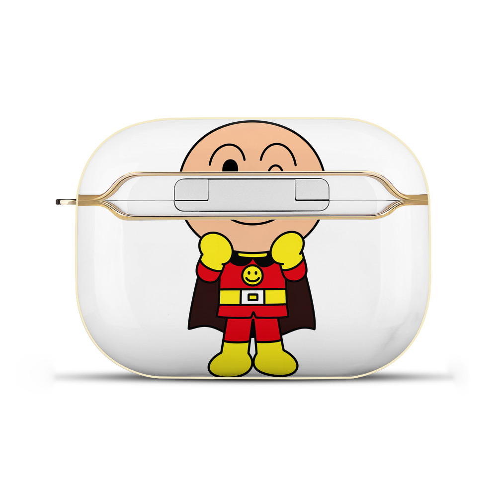 （画像用） アンパンマン Anpanman 【AirPods Pro用】ハードシェル保護ケース｜耐衝撃・防指紋・カラビナ付き商品仕様