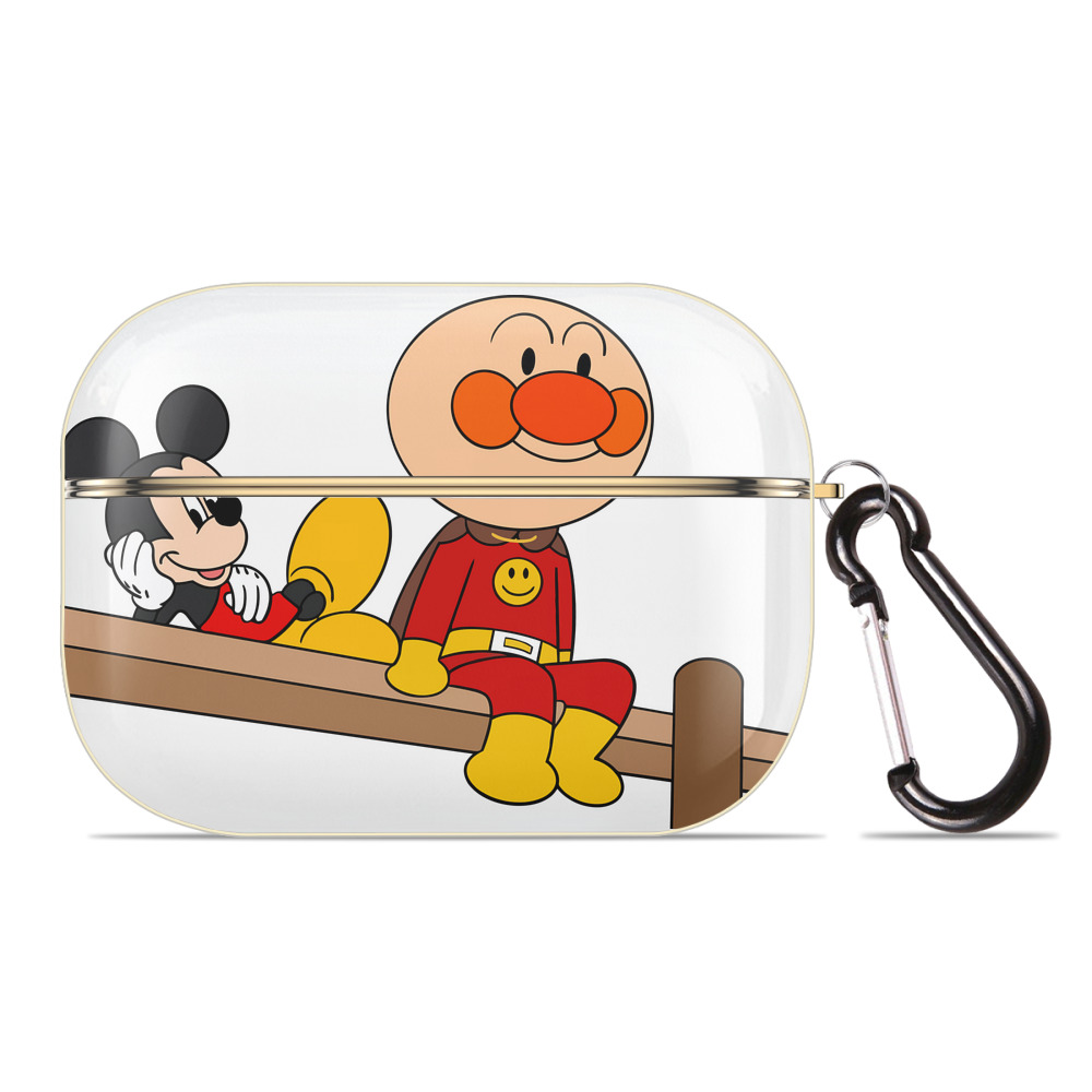 （画像用） アンパンマン Anpanman 【AirPods Pro用】ハードシェル保護ケース｜耐衝撃・防指紋・カラビナ付き商品仕様