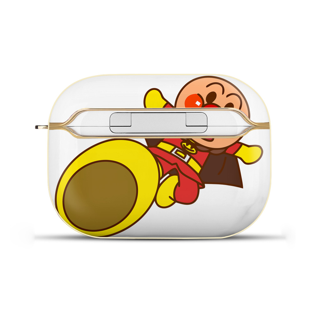（画像用） アンパンマン Anpanman 【AirPods Pro用】ハードシェル保護ケース｜耐衝撃・防指紋・カラビナ付き商品仕様