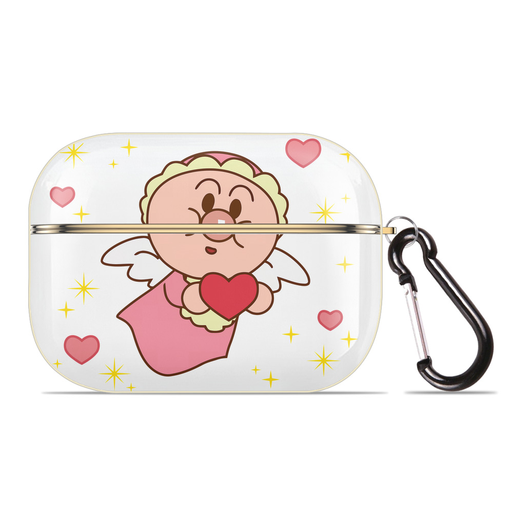 （画像用） アンパンマン Anpanman 【AirPods Pro用】ハードシェル保護ケース｜耐衝撃・防指紋・カラビナ付き商品仕様