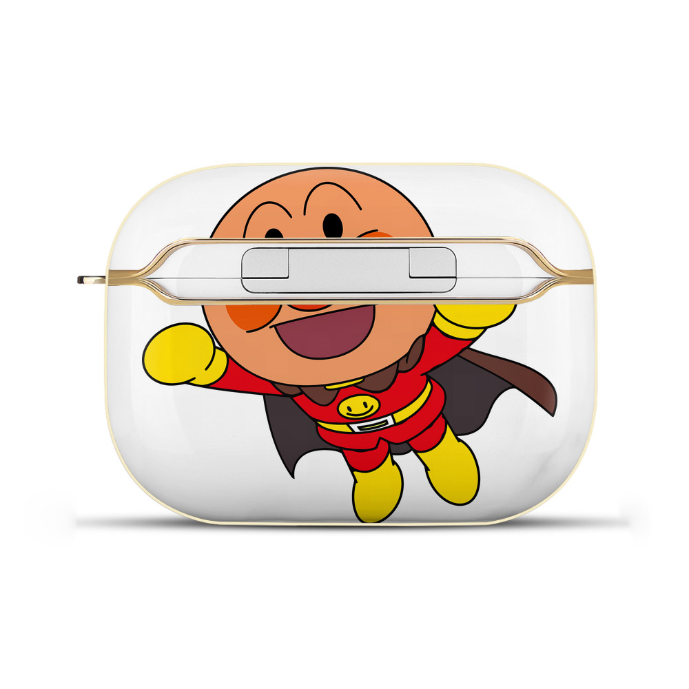 （画像用） アンパンマン Anpanman 【AirPods Pro用】ハードシェル保護ケース｜耐衝撃・防指紋・カラビナ付き商品仕様