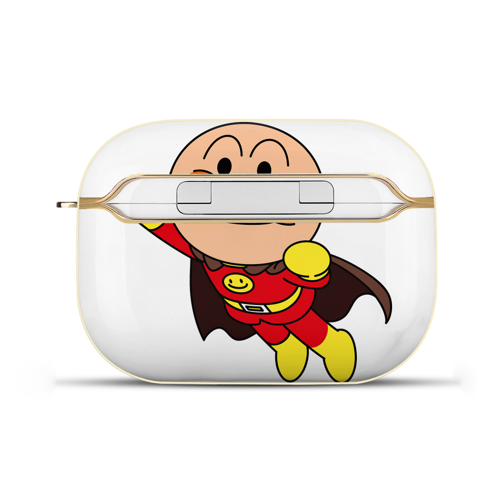 （画像用） アンパンマン Anpanman 【AirPods Pro用】ハードシェル保護ケース｜耐衝撃・防指紋・カラビナ付き商品仕様