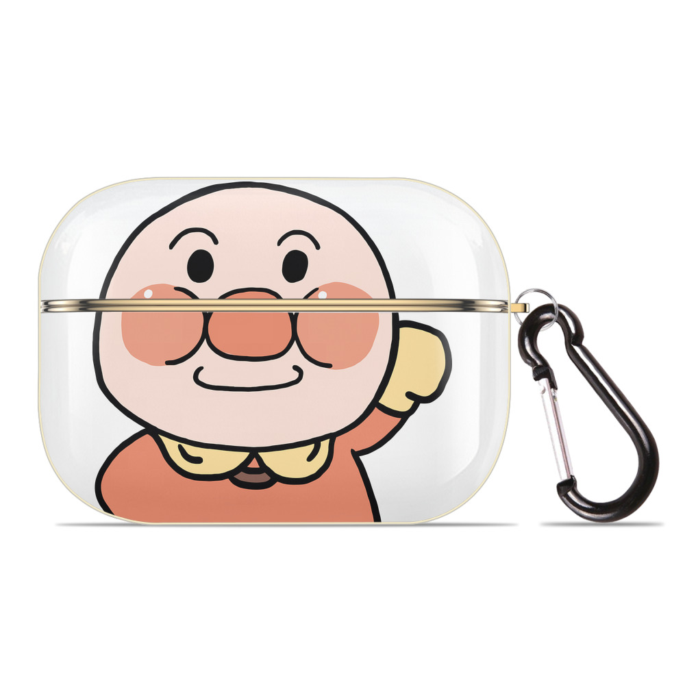 （画像用） アンパンマン Anpanman 【AirPods Pro用】ハードシェル保護ケース｜耐衝撃・防指紋・カラビナ付き商品仕様