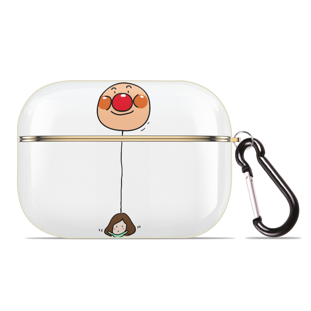 （画像用） アンパンマン Anpanman 【AirPods Pro用】ハードシェル保護ケース｜耐衝撃・防指紋・カラビナ付き商品仕様
