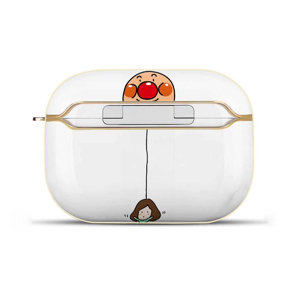 （画像用） アンパンマン Anpanman 【AirPods Pro用】ハードシェル保護ケース｜耐衝撃・防指紋・カラビナ付き商品仕様